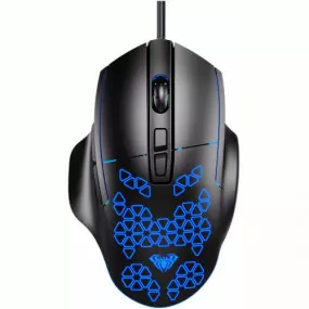 Мышь Aula F812 Wired gaming mouse with 7 keys Black (6948391213132)