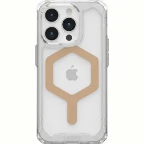 Чeхол-накладка Urban Armor Gear Plyo Magsafe для Apple iPhone 15 Pro Ice/Gold (114286114381)