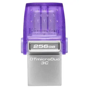 Флеш-накопитель USB3.2 256GB Type-C Kingston DataTraveler microDuo 3C (DTDUO3CG3/256GB)