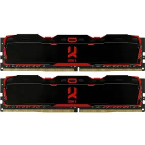 Модуль памяти DDR4 2x8GB/3200 Goodram Iridium X Black (IR-X3200D464L16SA/16GDC)
