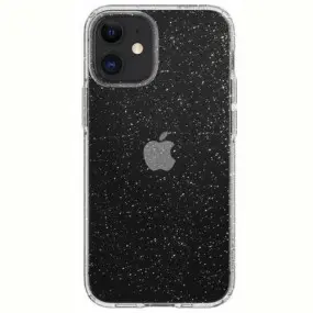 Чехол-накладка Spigen Liquid Crystal Glitter для Apple iPhone 12 Mini Crystal Quartz (ACS01741)