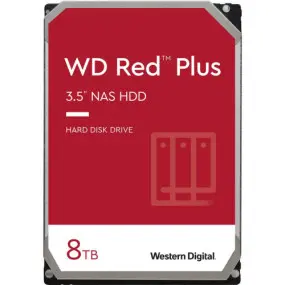 Накопичувач HDD SATA 8.0TB WD Red Plus 5640rpm 256MB (WD80EFPX)