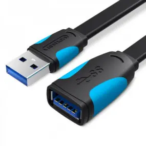 Подовжувач Vention Flat USB - USB (M/F)