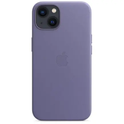 Чехол-накладка Apple Leather Case with MagSafe для Apple iPhone 13 Wisteria (MM163)