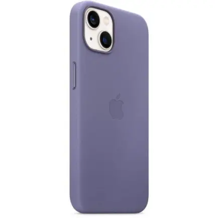 Чехол-накладка Apple Leather Case with MagSafe для Apple iPhone 13 Wisteria (MM163)