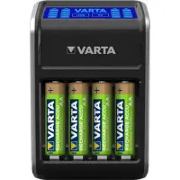 Мережевий зарядний пристрій Varta LCD Plug Charger + 4 х Ni-Mh AA 2100 mAh (5768..