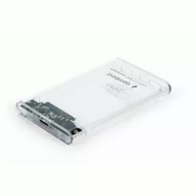 Внешний карман Gembird для подключения SATA HDD 2.5", USB 3.0, пластик, Transparent (EE2-U3S9-6)