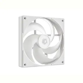 Вентилятор ID-Cooling AS-140-W, 140x140x25мм, 4-pin PWM, белый