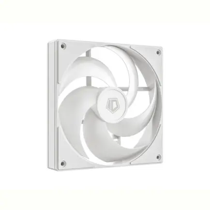 Вентилятор ID-Cooling AS-140-W, 140x140x25мм, 4-pin PWM, белый