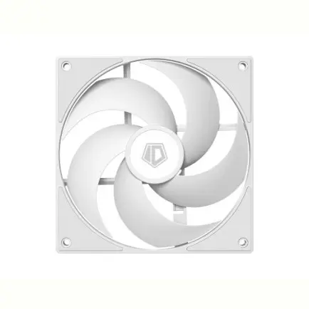 Вентилятор ID-Cooling AS-140-W, 140x140x25мм, 4-pin PWM, белый