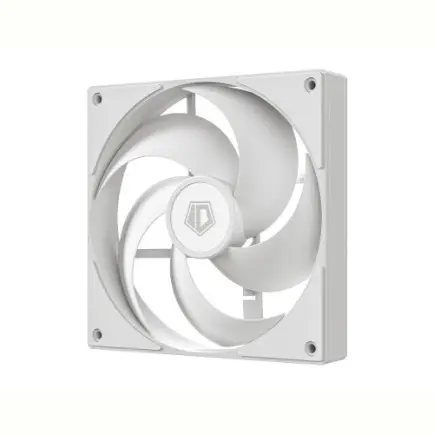 Вентилятор ID-Cooling AS-140-W, 140x140x25мм, 4-pin PWM, белый