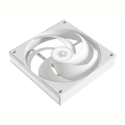 Вентилятор ID-Cooling AS-140-W, 140x140x25мм, 4-pin PWM, белый