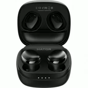 Bluetooth-гарнитура Hator Hyреrpunk Truedots HD Black (HTA-411)