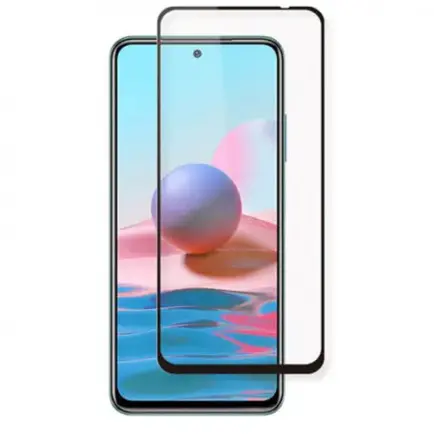 Захисне скло для Xiaomi Redmi Note 10/Redmi Note 10S/Redmi Note 11 Black, Karerte Anti-static, 6D (Z26766)