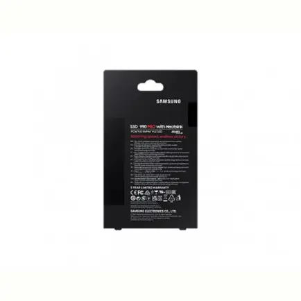 Накопитель SSD 2TB Samsung 990 PRO M.2 PCIe 4.0 x4 3D NAND (MZ-V9P2T0CW)