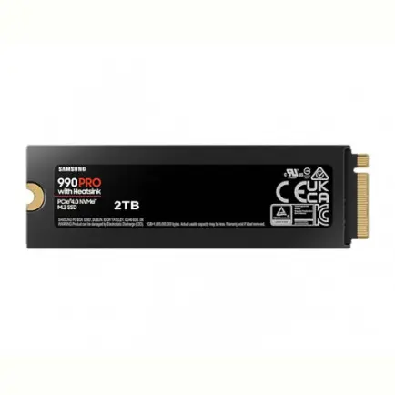 Накопитель SSD 2TB Samsung 990 PRO M.2 PCIe 4.0 x4 3D NAND (MZ-V9P2T0CW)