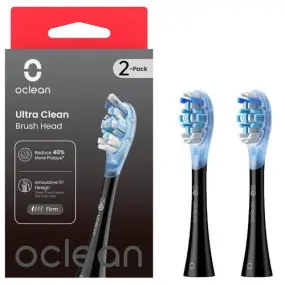 Насадка для зубної електрощітки Oclean UC02 B02 Ultra Clean Brush Head Black (2 шт)