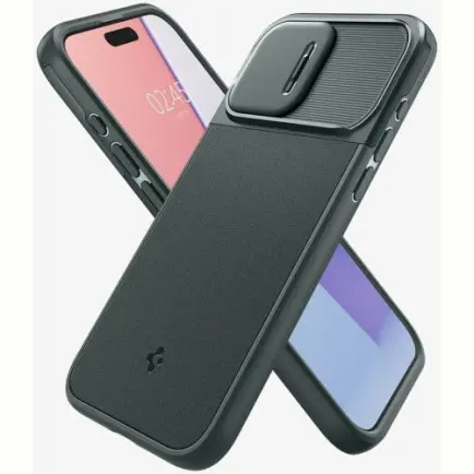 Чохол-накладка Spigen Optik Armor MagFit для Apple iPhone 15 Pro Max Abyss Green (ACS06600)