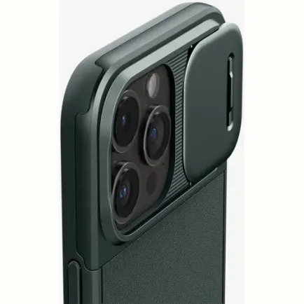 Чохол-накладка Spigen Optik Armor MagFit для Apple iPhone 15 Pro Max Abyss Green (ACS06600)