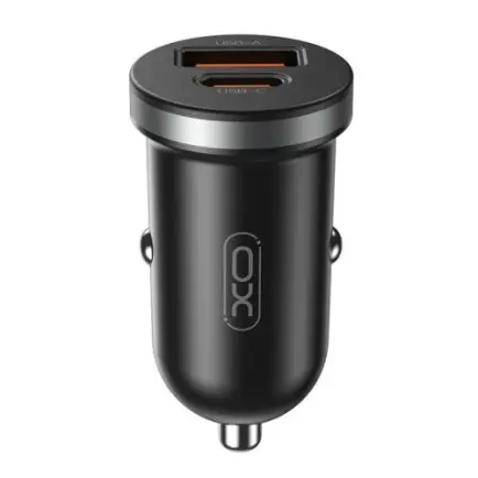 Автомобільний зарядний пристрій XO CC56 (USB, USB-C, 3A)