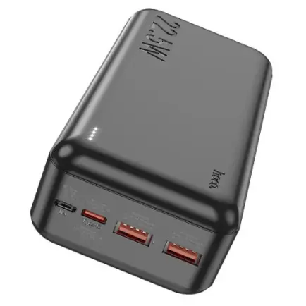 Универсальная мобильная батарея Hoco J101B Astute 22.5W 30000mAh Black (6931474782519)