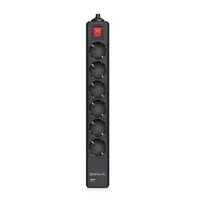 Фильтр питания REAL-EL RS-Protect 605 3м Black (EL122300041)