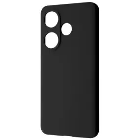 Чeхол-накладка Wave Full Silicone Cover для Xiaomi Poco F6/Redmi Turbo 3 Black