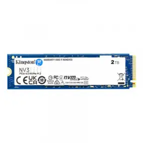 Накопичувач SSD 2TB M.2 NVMe Kingston NV3 M.2 2280 PCIe Gen4.0 x4 (SNV3S/2000G)