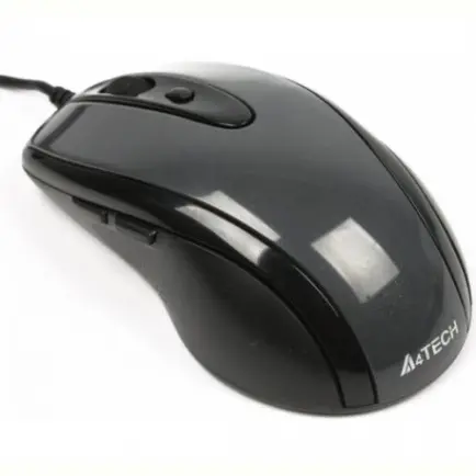 Мышь A4Tech N-708X Glossy Grey