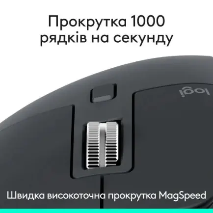 Мышь Bluetooth Logitech MX Master 3S Performance BE Graphite (910-007501)