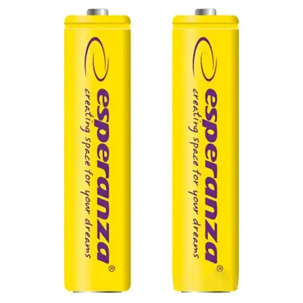 Акумулятор Esperanza Ni-MH AAA/HR03 1000 mAh BL 2шт Yellow