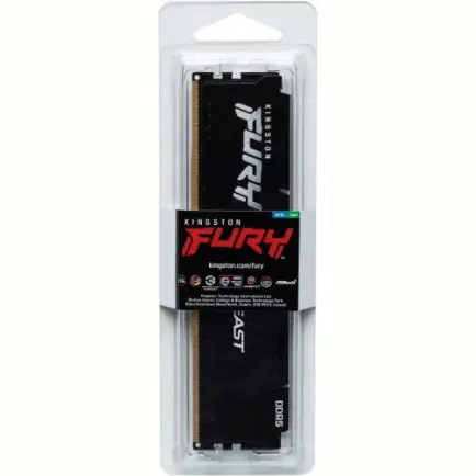 Модуль памяти DDR5 32GB/6000 Kingston Fury Beast Black (KF560C36BBE-32)