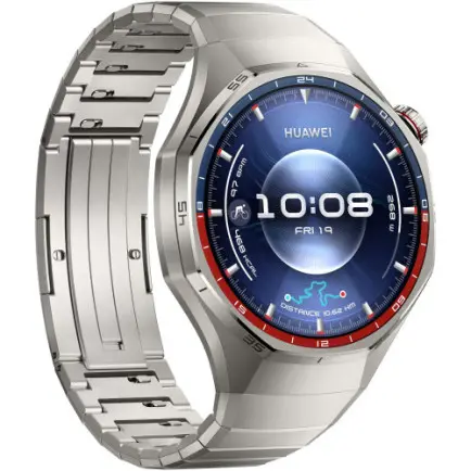 Смарт-часы Huawei Watch GT 6 Pro 46mm Titanium with Titanium Strap (55020FTT)