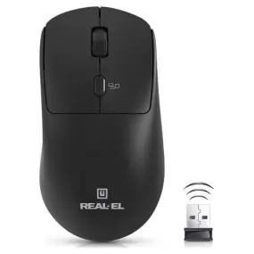 Миша бездротова REAL-EL RM-317W Black