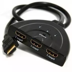 Переключатель HDMI-интерфейса Cablexpert HDMI - 3хHDMI V 1.4 (M/F)