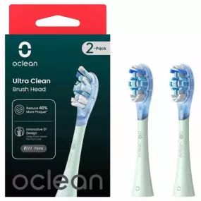 Насадка для зубной электрощетки Oclean UC01 G02 Ultra Clean Brush Head Green (2 шт)