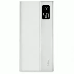 Універсальна мобільна батарея Ttec 50000mAh ReCharger Mega LCD White (2BB197B)