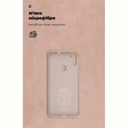 Чехол-накладка Armorstandart Icon для Samsung Galaxy A11 SM-A115/M11 SM-M115 Camera cover Pink Sand (ARM67492)