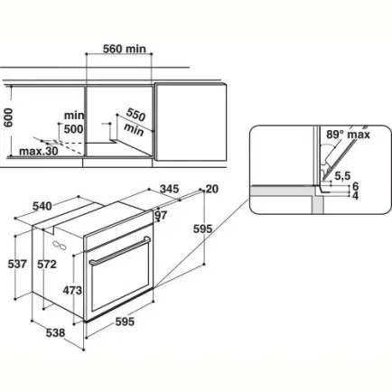 Духовой шкаф Whirlpool OAKZ9 7921 CS NB