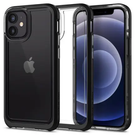 Чехол-накладка Spigen Neo Hybrid для Apple iPhone 12 Mini Crystal Black (ACS01749)