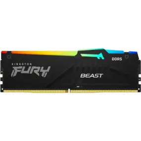 Модуль памяти DDR5 32GB/5600 Kingston Fury Beast RGB Black (KF556C36BBE2A-32)