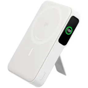 Універсальна мобільна батарея Anker MagGo 10000mAh 27W White (A1654G21)