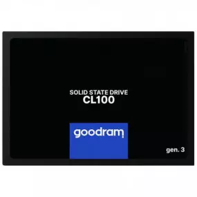 Накопичувач SSD  480GB GOODRAM CL100 GEN.3 2.5" SATAIII TLC (SSDPR-CL100-480-G3)