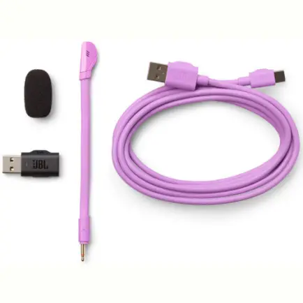 Bluetooth-гарнитура JBL Quantum 360 Wireless Purple (JBLQTUM360PUR)