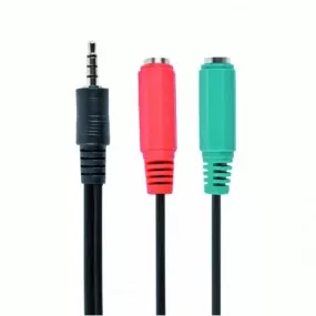 Аудио-кабель Cablexpert 3.5 мм - 2х3.5 мм (M/F)