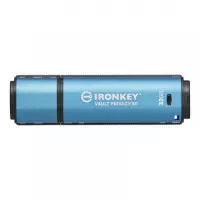 Флеш-накопичувач USB3.2 32GB Kingston IronKey Vault Privacy 50 Type-A Blue (IKVP..