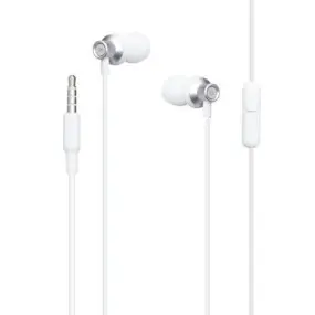 Гарнитура XO EP15 In-ear Metal White (6920680866175)