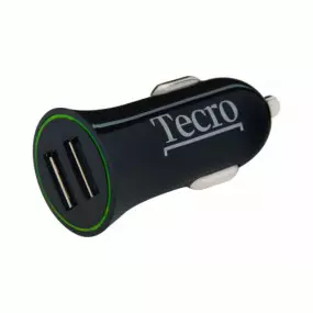 Автомобільний зарядний пристрій Tecro (2USBх2.1A)