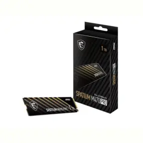 Накопичувач SSD 1TB MSI Spatium M470 Pro M.2 2280 PCIe 4.0 x4 NVMe 3D NAND TLC (S78-440L0J0-P83)