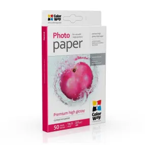 Фотобумага CW суперглянцевая 255г/м2 10х15см 50л (PSG2550504R)